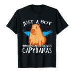 Capibara Capivara Un Chico Que Ama Capibaras Camiseta